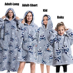 The Snugzilla – Wearable Blanket Hoodie