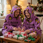 Friends wrapping presents in Passion Fruit Snugzillas