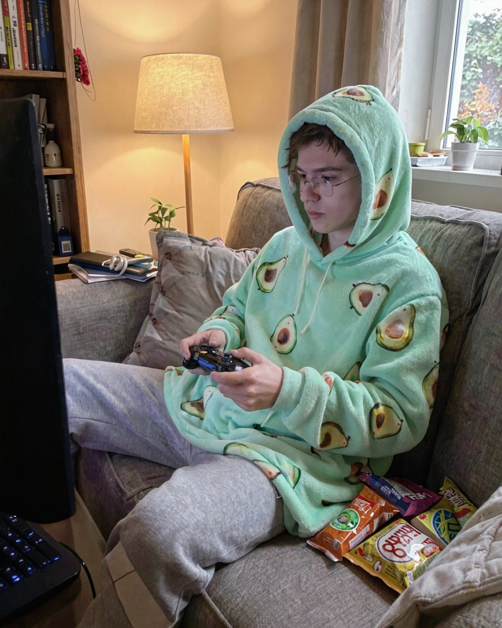 Avocado Snugzilla, Adult Short